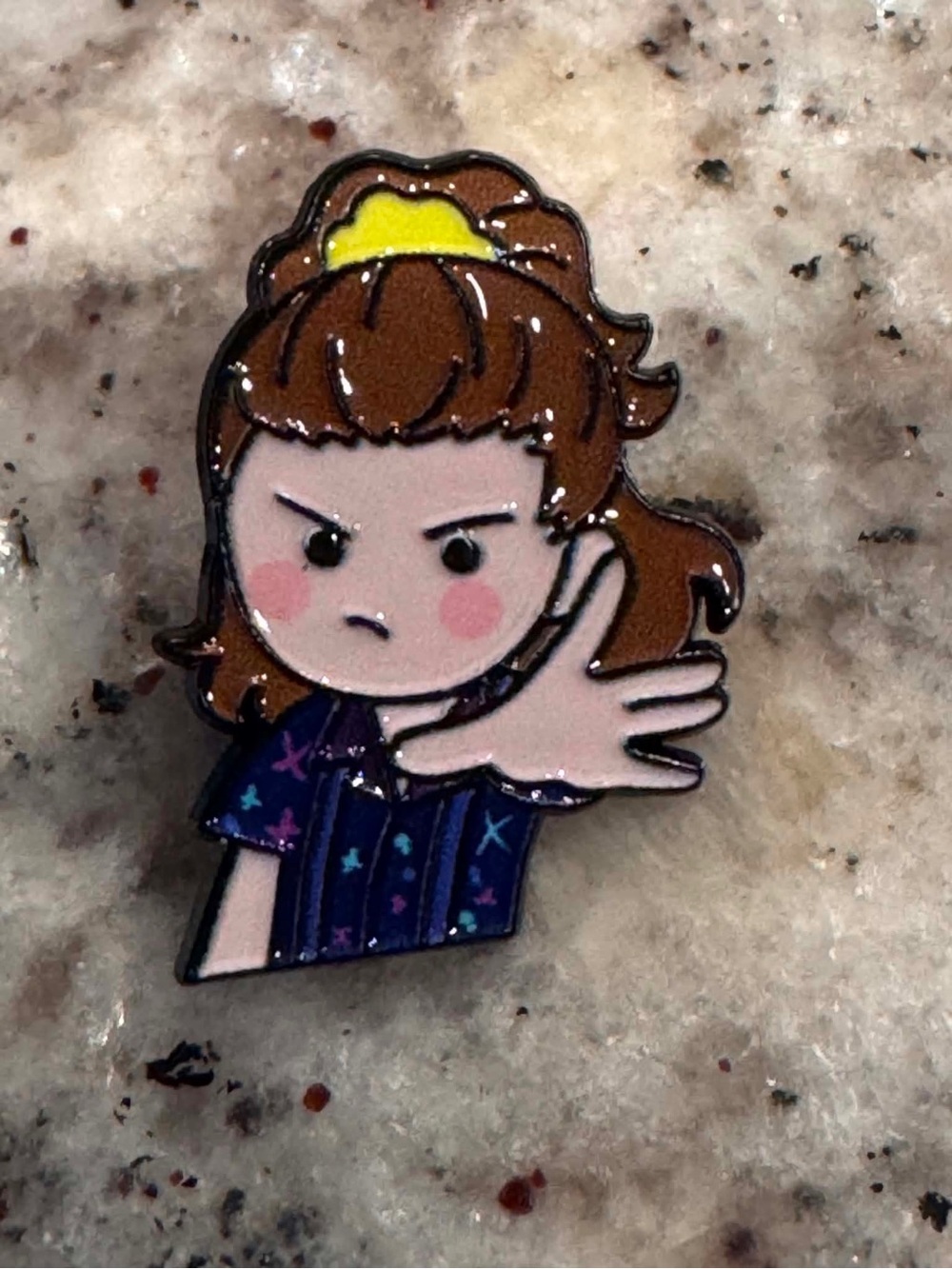 STRANGER THINGS Eleven enamel pin from Stranger Things